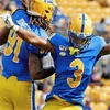 NCAA fotbollssydda tröjor 2020 ACC Pittsburgh Panthers Pitt Larry Fitzgerald Maurice Ffrench Damar Hamlin Nick Patti Tre Tipton