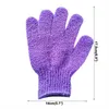 New Exfoliating Peeling Bath Gloves Wash Skin Body Scrubber Gloves Nylon Shower Scrub Gloves Body Spa Massage Dead Skin Cell Remover Schuurhandschoenen