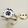 Robe Hookclothes Hook Zinc Ceramic Construction with Chrome Finishbathroom Hook Accessories YT11802 Y200108