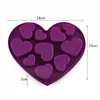 Silicon Cioccolato stampi a forma di cuore Lettere inglesi Torta Cioccolato Messo in silicone gelatina di gelatine da cucina da cucina 9011373