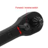 NEW High-quality Carbon Steel Two-in-one Drill Chuck Key Wrench Black Ratchet Two-head Wear-resistant