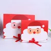 Christmas Gift Bag Special Design Reusable Craft Paper Boxes for Presents Candies Cookies Bundle Xmas Theme Gift Wrapping Bags GGE2156