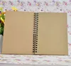 Soft Cover Notepbook Journal Blance Botons Diary Notepbook Planner с безрелентной бумагой для путешественников офис студентов