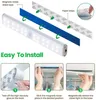 Szafka LED Light Lighting Closet Light Pir Motion Sensor Lampa 24/40/60 Diody bezprzewodowej USB Lampy kuchenne do korytarza