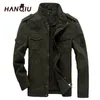 6XL Giacca da uomo Jeans Militare Soldato dell'esercito Capispalla Cotone Abbigliamento maschile di marca Primavera Autunno Mens Bomber 220301