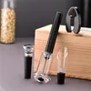 Ciśnienie powietrza Pompa Wine Bottle Opener Set Korkociąg 4PCS A59