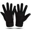 Winter Gloves Women Touch Screen Waterproof Outdoor Leather Thicken Warm Suede Female Elastic Mittens1