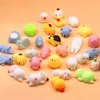 Squishy Min changement de couleur, jouet mignon pour chat, balle anti-Stress, à presser Mochi montant, doux et collant, anti-Stress, cadeau amusant