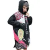 Vefadisa 5 Stil Frauen Cartoon Druck Mantel Frauen Schwarz Dicke Kapuze Winter Parka Frauen Baumwolle Mantel Sport Cuasel DQ632 201031