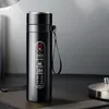 Summet Bouteille d'eau en acier inoxydable Thermos Drinkware Flacons à vide Thermos Infuseur à thé Thermo Mug cadeau Keep Cool Thermos 201105