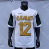 WSK UAB Alabama Birmingham Blazers Football Jersey NCAA College Tyler Johnston III Jermaine Brown Jr. Bryson Lucero Dewayne McBride Shropshire Prince Watkins