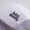 Caps de bola masculino Sad Boys Bordado Bordado de Lazer Chapéu de Sol da moda para o ar livre Autumn Famous Baseball Cap Cap