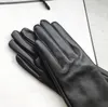 Fashion- Women's Gloves Genuine Leather Winter Warm Woman Soft Female Fur Lining High-quality Mittens7457136