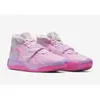 Обувь розовый KD тетя жемчужный Кевин Дюран 12 Тренажеры дизайнерские спорты Zapatos Chaussures баскетбол