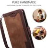 Étui magnétique en cuir rétro de luxe pour iPhone 11 Pro Xs Max xr x 6 6s 7 8 Plus portefeuille Flip Carte de carte Stand Coque Téléphone Coque9902413