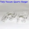 Fumer Quartzs Terp Vide Banger Nail Domeless Slurper Up Huile Nails Quartz Bubbler 10mm 14mm 18mm Pour Verre Bong Tuyaux D'eau