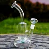 10-calowy szklany bong bateria bazowa fajki wodne rury bongs 18.8mm samice staw tornado platformy z miską Turbone Disc Cyclone Perc DAB Rig Oil WP146