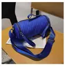 Boodschappentassen monnetauthy zomer nieuw voor vrouwen mode casual crossbody effen kleur blauw zwart wit rits meisjes emmer tas 220314