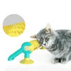 HOOPET Pet Cat Toy Cat Finestra interattiva Ventosa Track Ball Divertente Tubo da gioco con palline da gioco Esercizio Giocattoli per gatti LJ201125