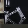 Mini Hammer Glass Bong 6 Arm 14cm Percolator Portable Smoking Pipes bubbler Bongs Water Pipes Bowl 18.8mm Hookahs