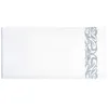 Одноразовые полотенце салфетки посетителей ванные комнаты свадьбы мягкие чистые бумаги / 100 белый и серебро Y200328