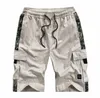 Summer Cargo Shorts Men Patchwork Camouflage Slim Fit Short Pants New Man Casual Shorts Plus Size 7xl 8xl Spodenki Meskie T200512