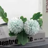 Nuevo estilo Decoración para el hogar Flores artificiales 2 Cabeza simulación Hortensia DIY Ramo Fiesta Decoración de la boda Matrimonio Flor falsa T9I001113