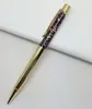 Mode Design Creative Crystal Diamond BallPoint Pennar Stationery Ballpen Stylus Touch Pen 14 Färger Oljig Black Refill