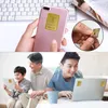 Health Anti Radiation Sticker Shield with Energy Saver Chip 24K Golden Shield Quantum Shield Energy Saving Sticker