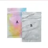 Sample Power Packaging Storage Bags Colorful Zipper Flat Bottom Gift Packing Gifts Package Bag 7*10cm 100pcs Zip Lock Mylar Pouches