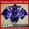 Kit de carrosserie pour Suzuki Hayabusa GSXR 1300CC 1300 CC 2002 2003 2004 2005 2006 2007 74No.137 GSX-R1300 GSX Blue Hot R1300 GSXR-1300 96-07 GSXR1300 96 97 98 98 99 00 01 Faires