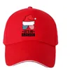 Chodźmy Brandon Red baseball Cap Dome Dringed Sun Bawełna Hat 2024 Prezydencki Kapelusz wyborczy Dorośli Universal ZZB14433