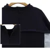 Arealna Autumn Bluza Style Style Piaski Patchwork granatowe luźne bluzy dla kobiet w rozmiarze XL5XL 201203