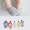 Chaussettes bateau invisibles pour enfants coréens, chaussettes de sol solides antidérapantes en Silicone pour bébé, fille et garçon, été 20220308 H1