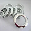 silver curtain rings