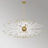 New modern crystal chandelier for living room deigner glass light fixture dining bedroom gold home decoration cristal lamp