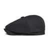 SBOY HATS BOTVELA CAP MENS TWILL COTTON EIGHT PANEL HAT WOMENS BAKER CAP
