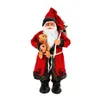 304560cmサンタクロースベアドールを抱きしめている家庭のクリスマス装飾クリスマス装飾クリスマス装飾Xmasギフト