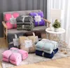 플란넬 담요 부드러운 따뜻한 산호 양털 담요 겨울 시트 bedspread 소파 격자 무늬 던지기 270gsm 가벼운 두꺼운 기계식 세척