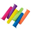 ghiacciolo stampo 6 colori strumenti fai da te supporto ghiacciolo in silicone manica crema multicolore strumento stampo ambientale YHM35-ZWL