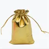 ゴールドシルバーオーガンザバッグジュエリー包装袋結婚式パーティーフォレンキャンディバッグお気に入りパウチドローストリングギフト20211230 Q2