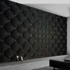 Fond d'écran PO personnalisé 3d Noir luxe doux Roll Mural Salon TV CHAMBRE DÉCOR DE PAPIER PAPEUR PAPEL DE PAREDE SALA 3D7850238