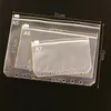 PVC Binder Прозрачная молния хранение сумка 6 отверстие водонепроницаемый канцелярские сумки офисные путешествия портативный документ SACK A5 / A6 / A7 T3I51578
