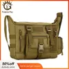 Protector Plus Tactical Sling Axel Bagwaterproof Military Crossbody Bagmen039s Outdoor Travel Messenger Bag för 14quot
