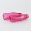24pcs 100ml bouteilles en plastique de couleur rouge Rose pour voyage Jonery soins personnels, parfum de pulvérisation de brouillard de pompe de Lotion, huile de shampooing