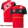 2022 Seizoen F1 Werk Racing Pak Auto Custom Team Short-Mouwen T-shirt Fans Sneldrogend Ronde hals Sports Ademend Top T Shirts