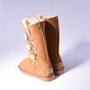 2021 VENDA QUENTE DESIGN CLÁSSICO ALTO 3 BOTÕES BOTAS DE NEVE U187300 BOTAS ALTAS FEMININAS PARA MANTER QUENTE US3-12 EUR35-43 FRETE GRÁTIS