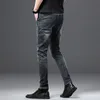 Jantour Brand Mens Slim Fit Fit Jeans Fashion Business Classic Style Skinny Jeans Jeans cal￧as cal￧as masculino 201111