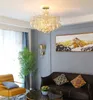 Manggic Modern Luxury Crystal Chandelier Lighting Fixture Contemporary Living room Hanging Light for Home Restaurant Decor