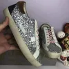 2022 Qualité Italie Marque Golden Sneakers Casual Chaussures de luxe Blanc Do-old Sale chaussure Super Star Sequin Classic Designer Homme Femmes formateurs